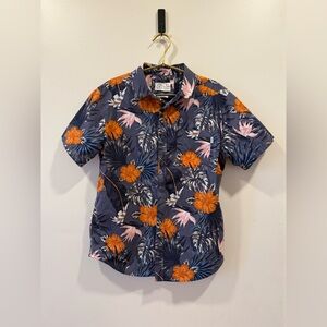 Mens Hurley Tropical Hawaiian Shirt
